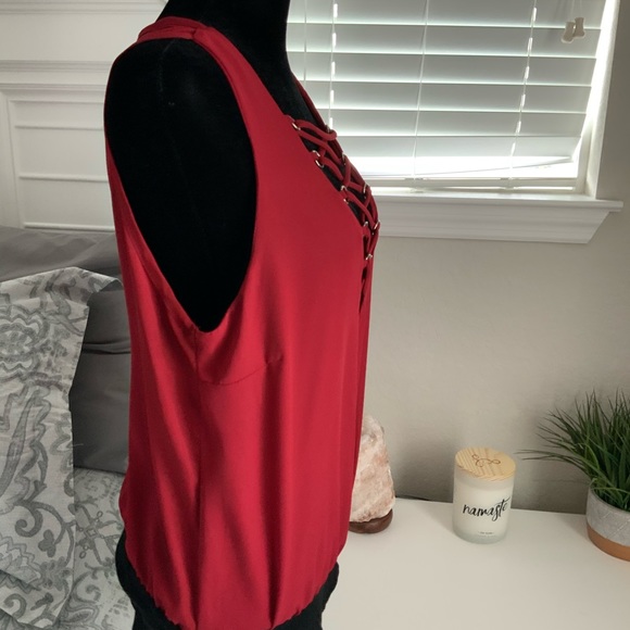 Red Bodysuit NWOT - Picture 3 of 5